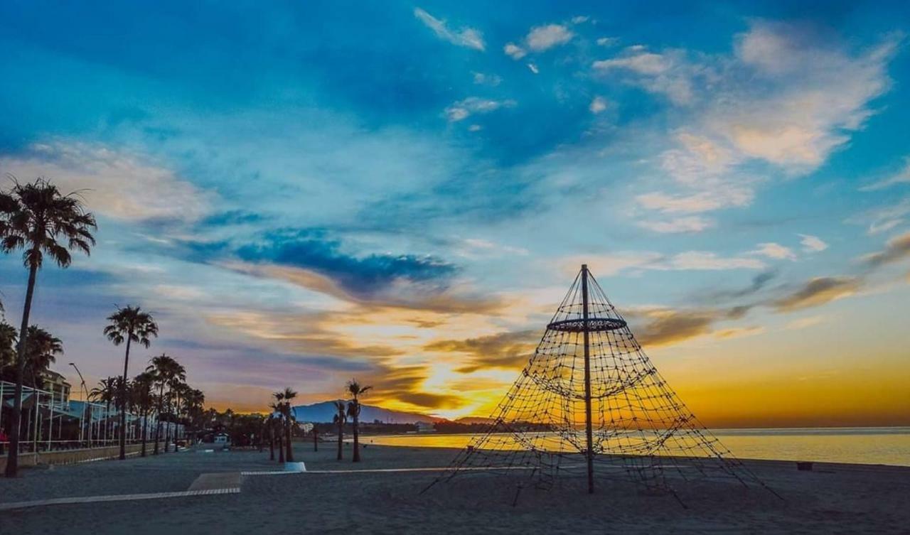 First Line Beach Sea View Estepona Ngoại thất bức ảnh